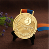 Championnat de gymnastique Médaille avec logo Rose Gold Soccer Awards (8)