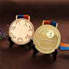 Championnat de gymnastique Médaille avec logo Rose Gold Soccer Awards (8)