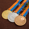 Championnat de gymnastique Médaille avec logo Rose Gold Soccer Awards (8)