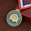 Championnat de gymnastique Médaille avec logo Rose Gold Soccer Awards (8)